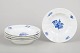 Royal Copenhagen Blue Flower Angular, set of five pasta plates.Set of five deep porcelain ...
