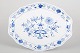 Meissen Blue Onion, large oval serving platter.Large oval porcelain serving platter with ...