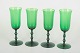Simon Gate for Orrefors, set of four champagne glasses.Set of four elegant champagne glasses ...