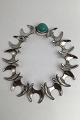 Georg Jensen Sterling Silver Necklace No. 130 Turquoise