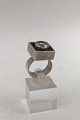 Niels Erik From Sterling Silver Modern RingMeasures Ring Size 50 (US 5 1/4) Weight 9.6 gr ...