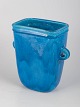 Nils Kähler for Kähler, stoneware vase.Rare square stoneware vase with distinctive side lug ...