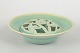 Chinese bouquetière.Decorative porcelain bouquetière with a pierced flower holder designed ...