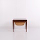 Severin Hansen Model 40 Rosewood Sewing Table / Side Table by Haslev Møbelfabrik, 1960s