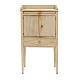 Gustavian bedside cabinet with pull-out slide. Sweden circa 1800. H: 79cm. W: 42cm. D: 32cm
