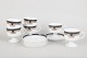 Tapio Wirkkala for Rosenthal, set of six coffee cups with matching saucers.Elegant set of ...