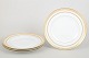 Bing & Grøndahl, Marstrand dinner plates.Set of four dinner plates in white porcelain with ...
