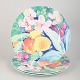 Mikasa Maxima, set of three charger plates.Large porcelain charger plates from the Exotic ...