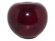 Roger Nilsson ceramicsRed apple sculpture
