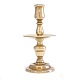 Large Dutch brass candlestick circa 1660–1690Height: 25cm