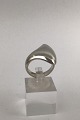 Hans Hansen Sterling Silver Modern RingMeasures Ring Size 50 (US 5 1/4) Weight 10.2 gr (0.36 oz)