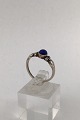 Georg Jensen Sterling Silver Ring No. 55 Lapis LazuliMeasures Ring Size 51 (US 5½) Weight 1.7 ...