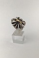 Georg Jensen Sterling Silver / Gold Ring No. 400 Lene MuntheMeasures Ring Size 62 (US 10) ...