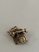 Telephone Pendant / Charms in 14 carat goldHeight 1.5 cm