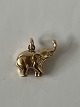 Elephant Pendant / Charms in 14 carat goldHeight 1.5 cm
