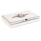 Russian silver cigarette case by Ivan Ekimovich Morozov, St. Petersburg, in its original fitted ...