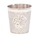 Baroque silver beaker by Berendt Christoffersen, Horsens, 1699–1747. H: 8,6cm