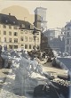 Framed photo from old Copenhagen circa 1910, Photo dimensions 23.5cm x 17cm, With frame 30.5cm x ...