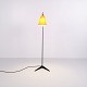 Vintage floor lamp designed by Herman Busquet and manufactured by Hala Zeist in the Netherlands ...