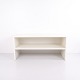 Desk made of solid wood and painted white, dating from around the 1980s. The piece has a solid ...