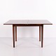 Games table designed by Ejner Larsen and made of rosewood in the 1950s. The table features a ...