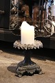 Antique French art nouveau pedestal, candlestick holder ...