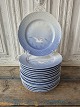 B&G Seagull set without gold rim dinner plate No. 25, Factory secondDiameter 24 cm.Stock: 22