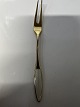 Enamel Cold Cut Fork Gold Plated Sterling Silver Frigast.Stamped Frigast Sterling ...