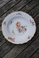 Royal Copenhagen full Saxon Flower with gold rim China porcelain dinnerware, Denmark. Dinner ...