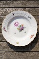 Royal Copenhagen full Saxon Flower with gold rim China porcelain dinnerware, Denmark. Dinner ...