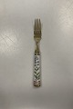 Royal Copenhagen Michelsen Georg Jensen Flora Danica Dinner Fork. Measures 21,5 cm / 8.50 inch