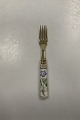 Royal Copenhagen Michelsen Georg Jensen Flora Danica Dessert Fork. Measures 18,7cm / 7.36 inch