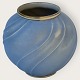 Lyngby porcelain, Older light blue Lyngby vase, 10.5cm high, 11cm in diameter *Slight wear on ...