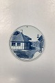 Royal Copenhagen Plate with Hans Christian Andersens House No. 8/1665Diameter 14.6 cm / 5.75 inch