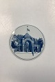 Royal Copenhagen Plate with Tivoli No. 7/1665Diameter 14.6 cm / 5.75 inch