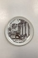 Bing and Grondahl Tram Commemorative Plate 619/4393"Sporveje i Kjøbenhavn 1863-1972"Diameter ...