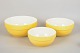 Aluminia, set of three bowls.Set of three bowls by Aluminia in the “Susanne Confetti” model, ...