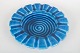 Kähler, large ceramic bowl.Large ceramic bowl with a strongly modelled, scalloped rim and ...