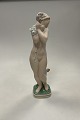 Royal Copenhagen Gerhard Henning overglaze Figurine by Gerhard Henning Bathing Girl No ...