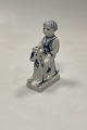Royal Copenhagen Blue Fluted Boy on a Rocking Horse No. 5196Measures 12,5cm / 4.92 ...