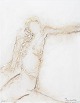 Nis Schmidt, "Pietà", mixed media on paper, listed ...