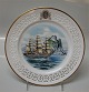 Bing & Grondahl 
Plate B&G 
8870-633  
Windjammer  
Amerigo 
Vespucci off 
Gibralter 28 cm 
Full ...