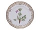 Flora DanicaLuncheon plate with pierced border 22.5 cm. #3554