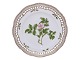 Flora DanicaDinner plate with pierced border 25.5 cm.