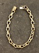 8 carat gold anchor bracelet 19 cm. weight 23.3 grams from goldsmith C P Christensen Odense item ...