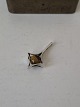 Finnish vintage silver pendant with tiger's eyeStamp: HKH - 925 - FinlandLength 3.7 cm. ...