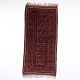 Baluch Oriental Runner Rug in Red and Dark Tones 225 x ...
