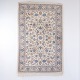 Nain Inspired Oriental Rug with Floral Pattern in Light ...