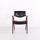 Model 43 armchair designed by Erik Kirkegaard and manufactured by Høng Stolefabrik in the 1950s. ...