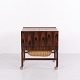 Rosewood sewing table / bar table designed by Erling Torvits and made in Denmark during the ...